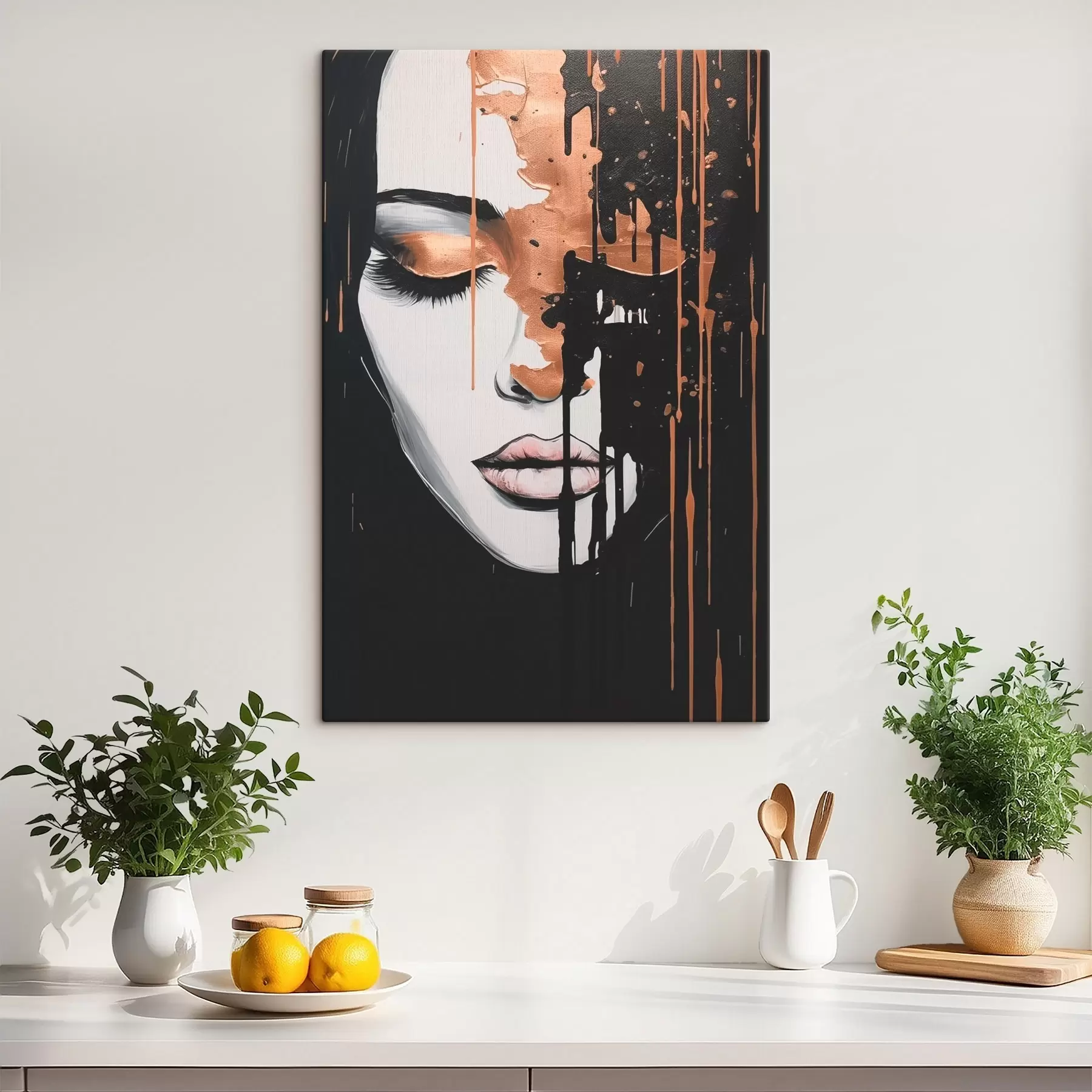 Paveikslėlis Abstraktus merginos portretas s46803