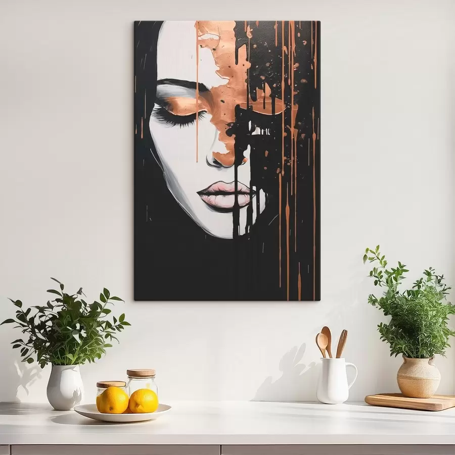 Paveikslėlis Abstraktus merginos portretas s46803