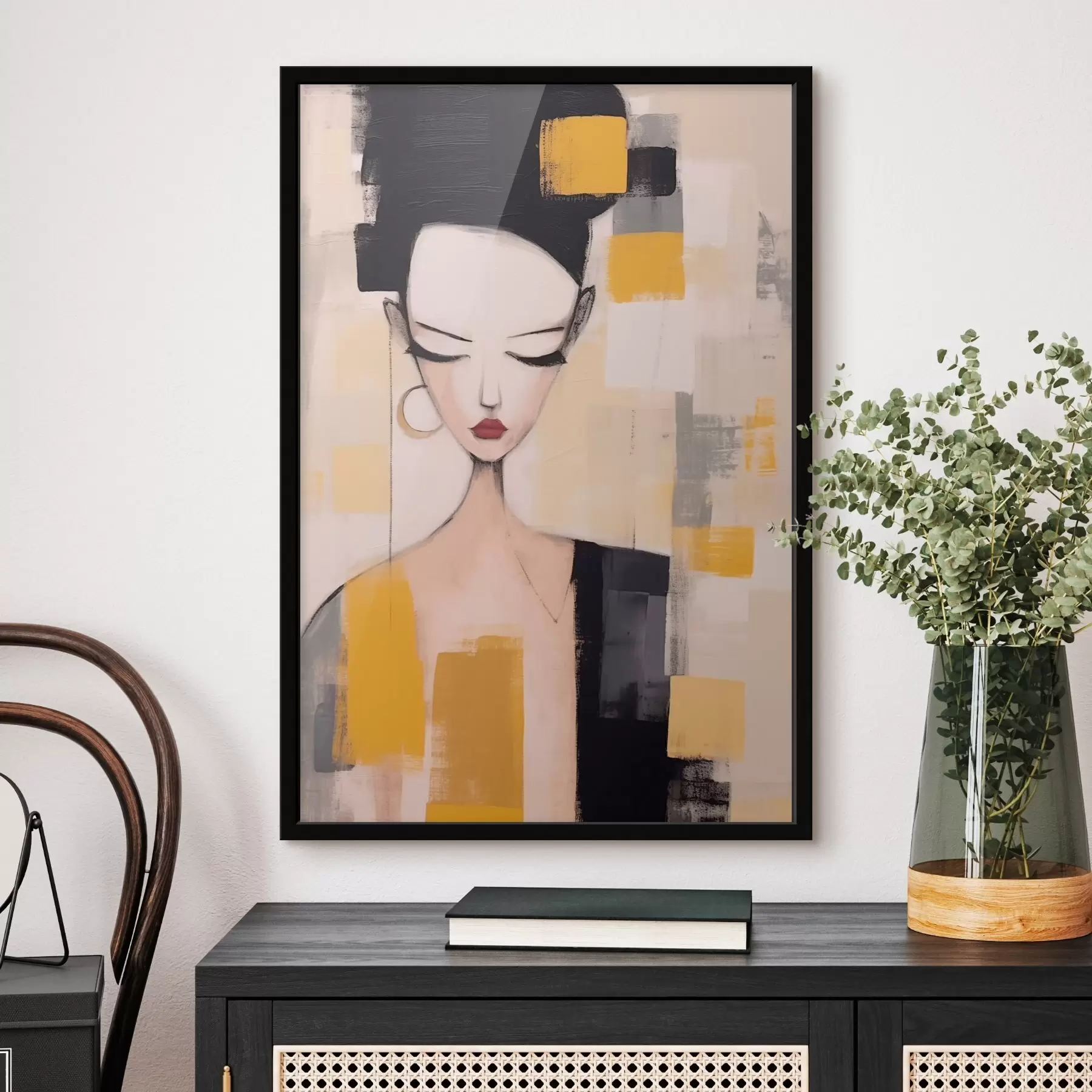 Fototapetai Kubistinis portretas f46806