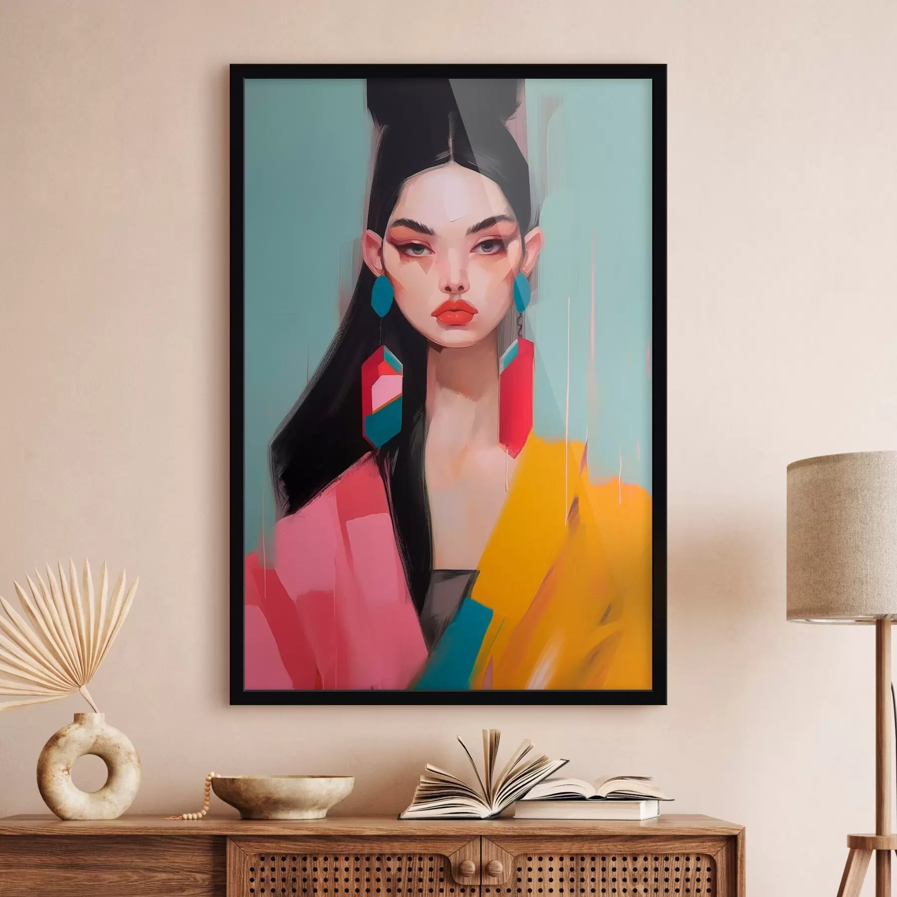 Fototapetai Abstraktus mados portretas f46808