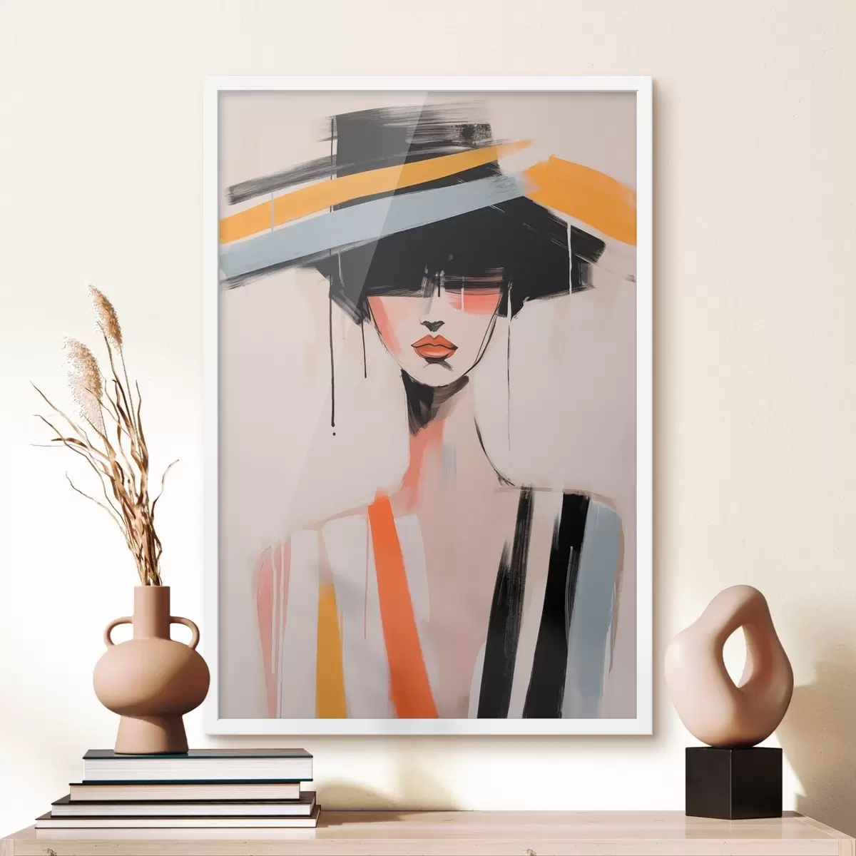 Plakatas Kubistinis portretas f46809