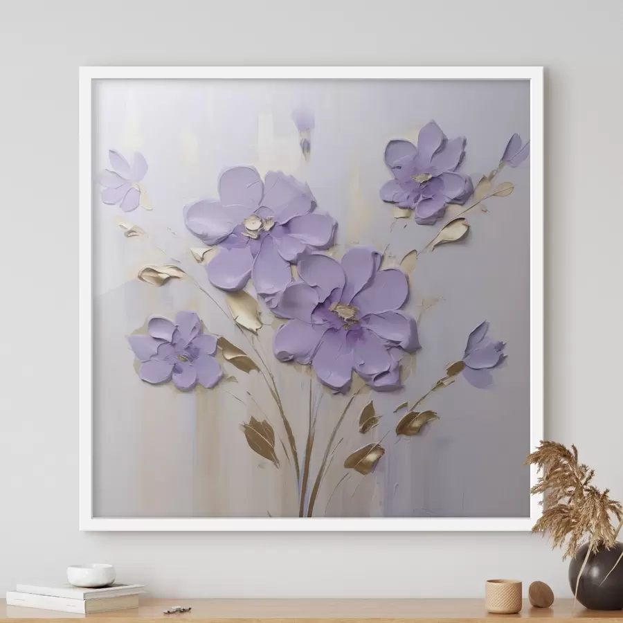 Fototapetai Gėlės imitacijos tapyba f46827