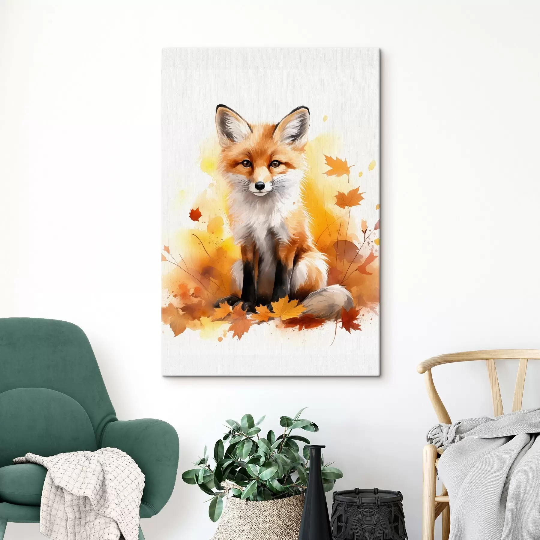 Paveikslėlis Mažasis lapinas, imitacija akvarele s46768