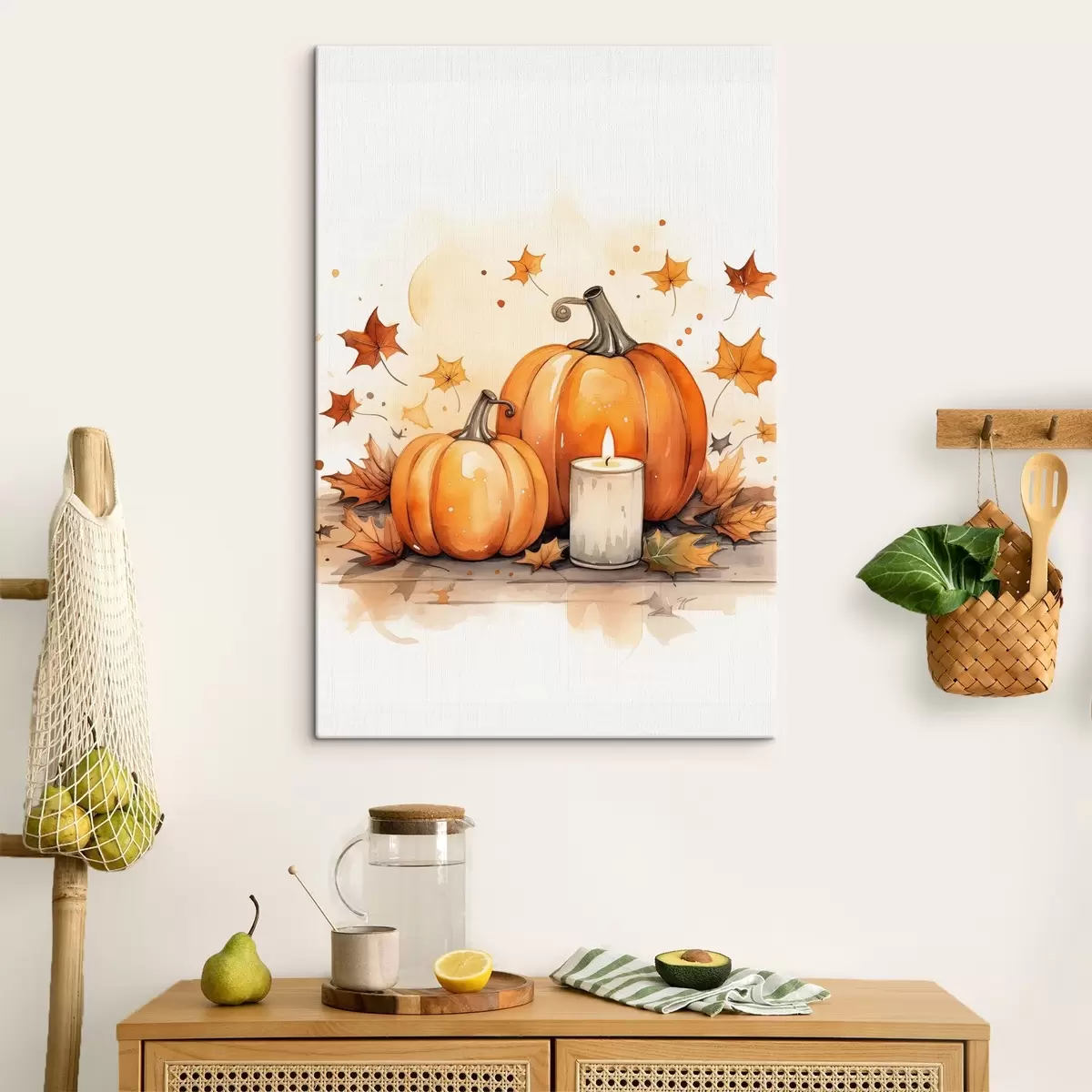 Paveikslėlis Rudens kompozicija, imituojanti akvarelę s46770