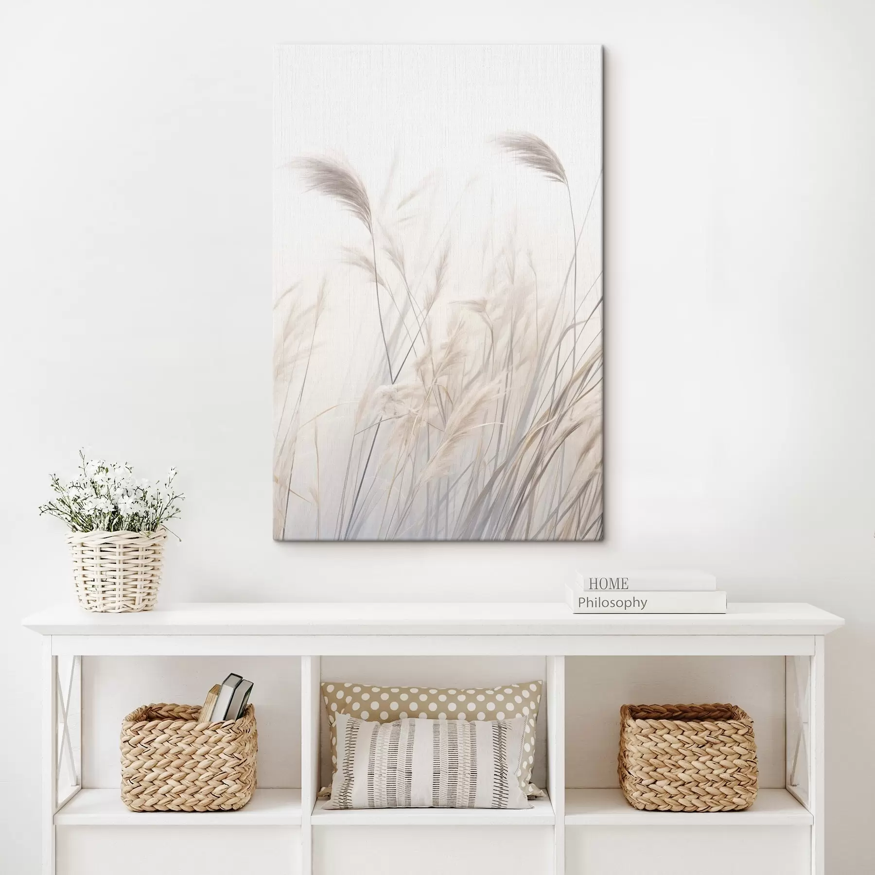 Paveikslėlis Subtilūs augalai šviesiu fonu s46884