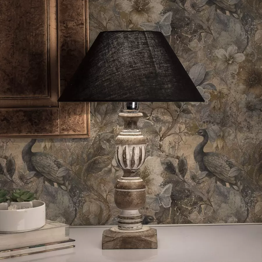 Fototapetai Senovinis gėlių koliažas su povais ir drugeliais a00897