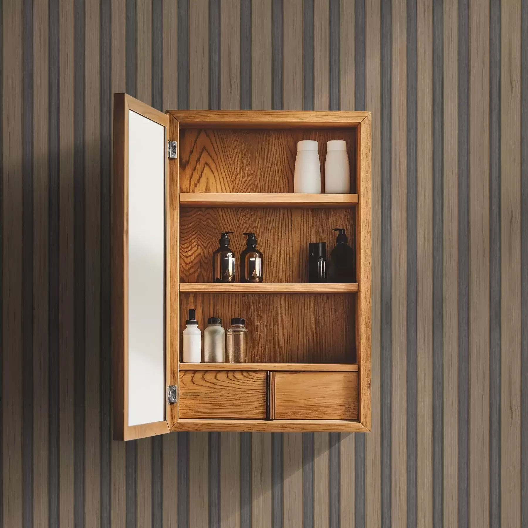 Fototapetai Vertikalios medinės lentelės su tamsiai pilkos spalvos įdėklų a00991