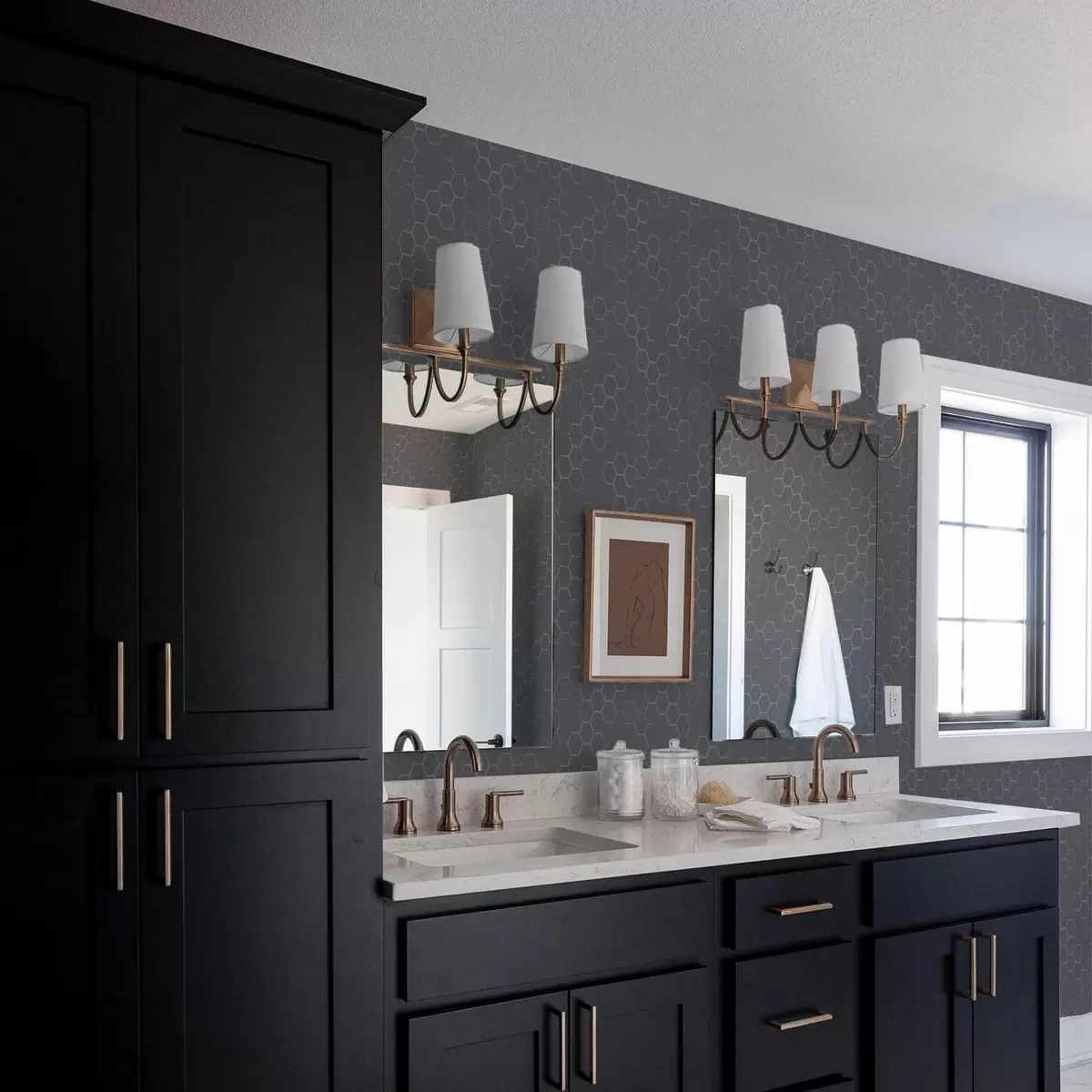 Tapetai Tamsus grafito korio raštas su gilumu a01061v1