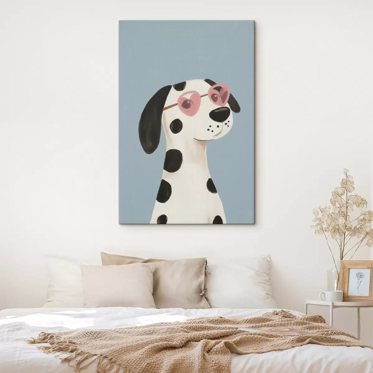 Paveikslėlis Šuo su rožiniais akiniai s46844