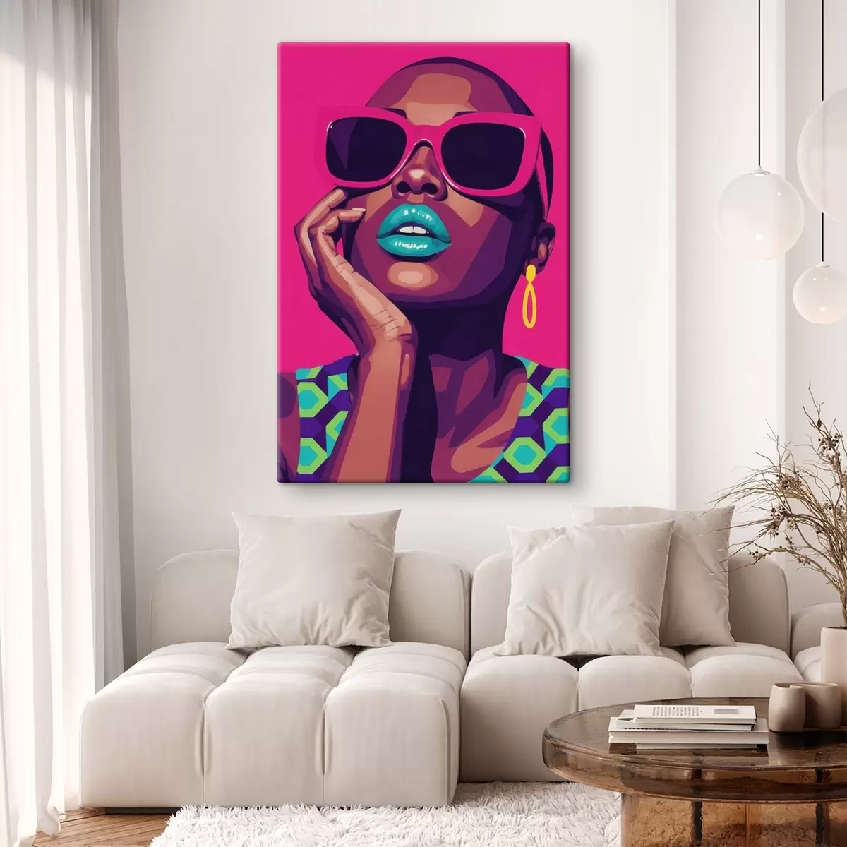 Paveikslėlis Pop art merginos portretas s46859