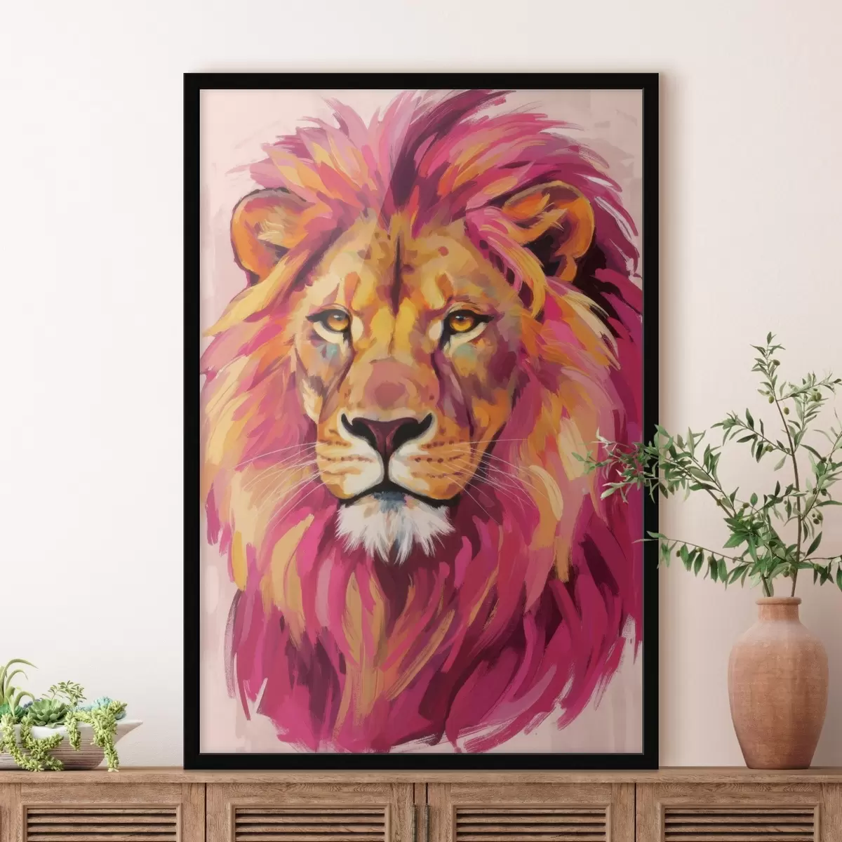 Plakatas Lion f46851
