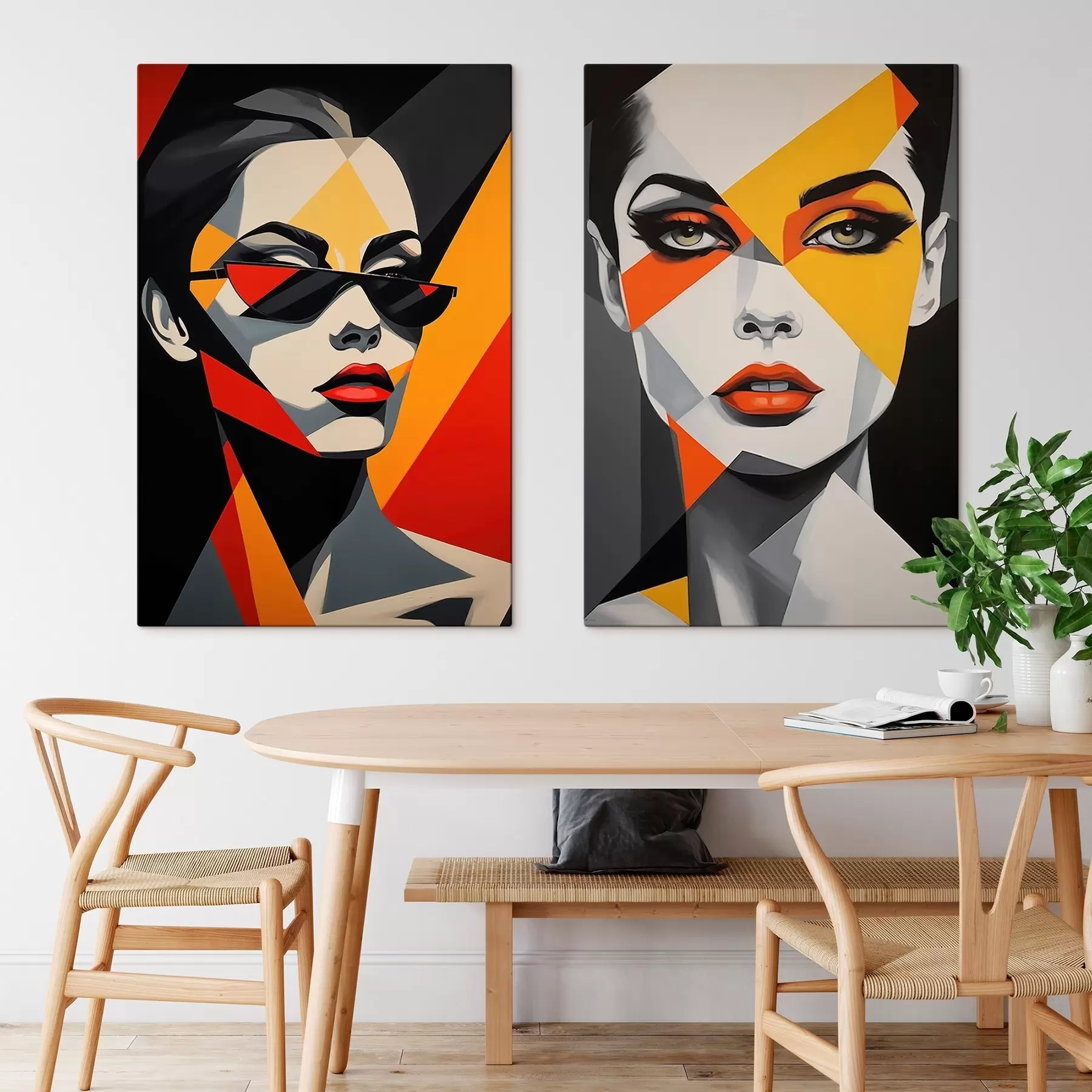 Paveikslėlis Abstrakčios portretai m01077