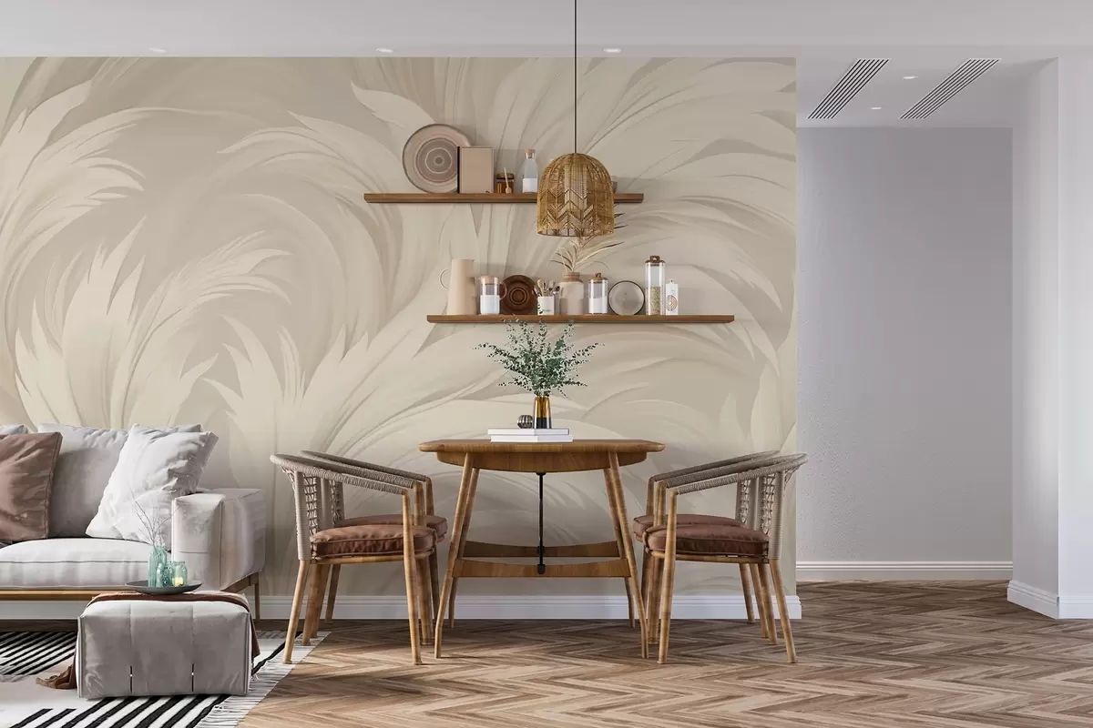 Fototapetai Abstraktūs lapai w04987