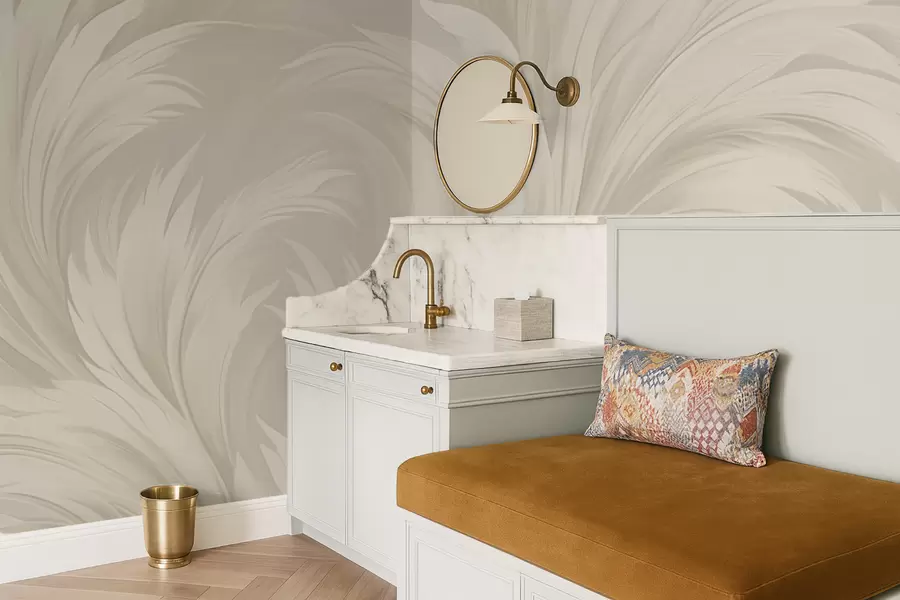 Fototapetai Abstraktūs lapai w04987