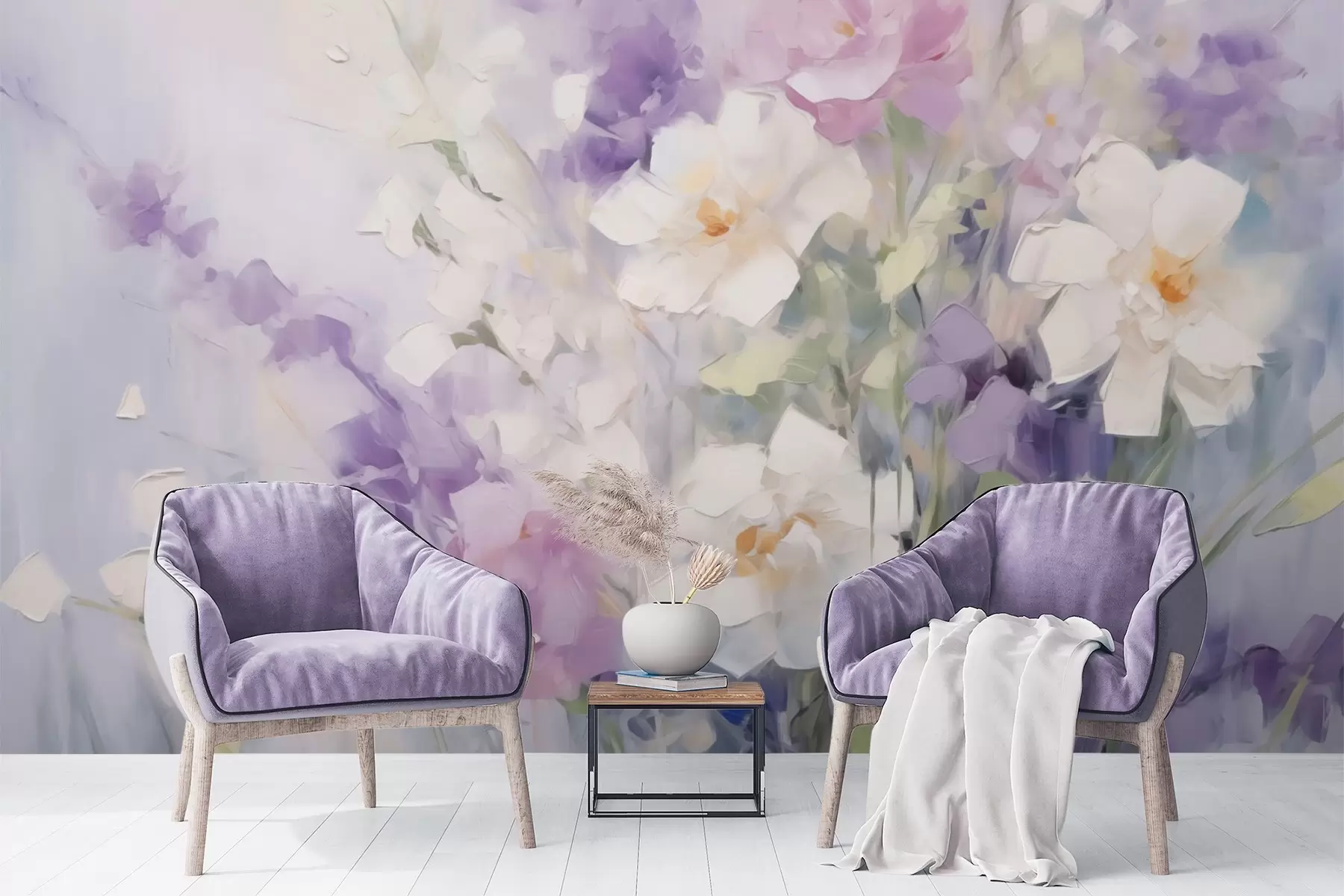 Fototapetai Abstraktus gėlių puokštė w09597