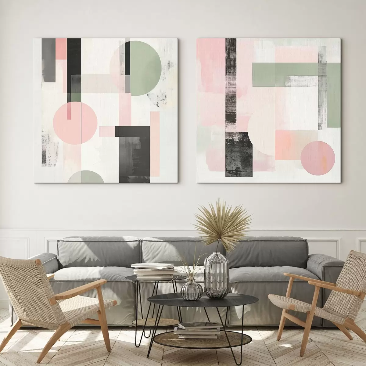 Paveikslėlis Geometrinės abstrakcijos m01039