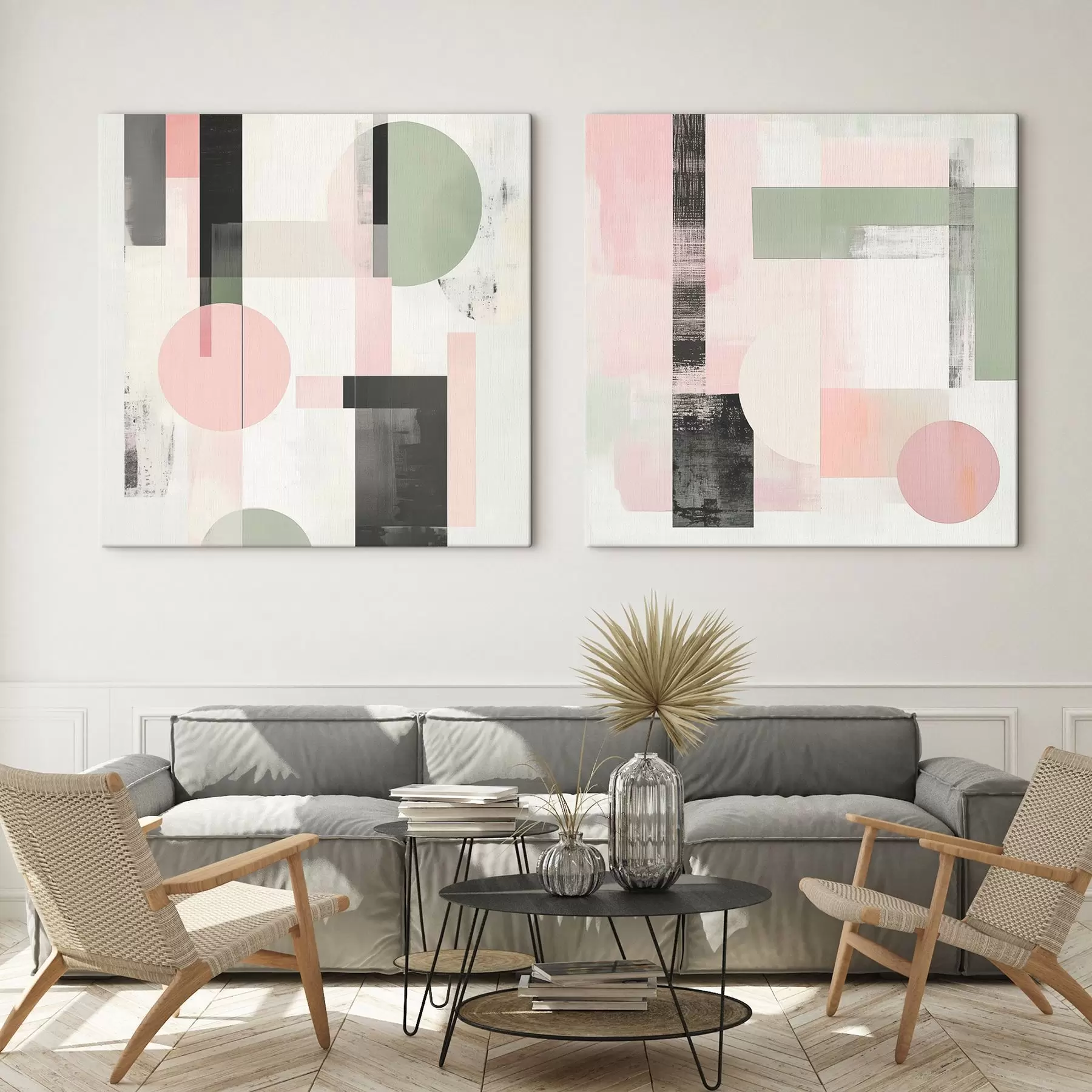 Paveikslėlis Geometrinės abstrakcijos m01039