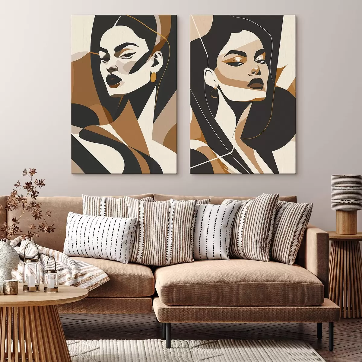 Paveikslėlis Abstraktūs moterų portretai m01075