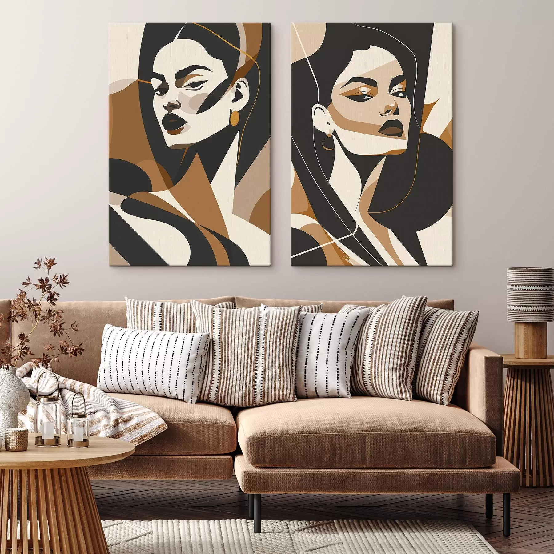 Paveikslėlis Abstraktūs moterų portretai m01075