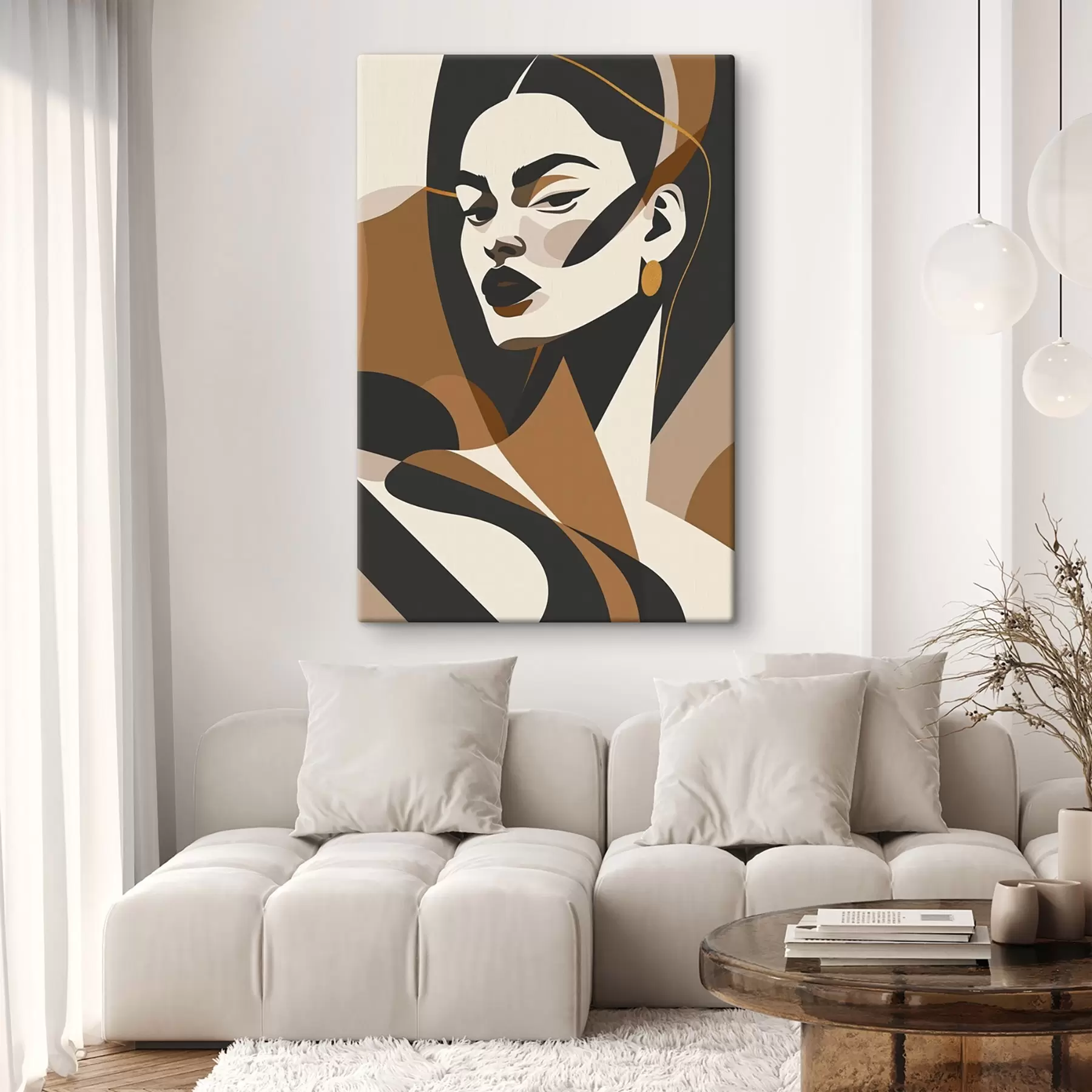 Paveikslėlis Abstraktus moters portretas s46905