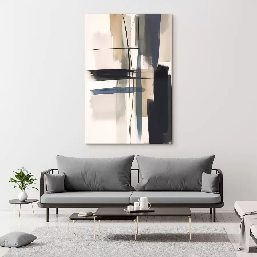 Paveikslėlis Abstraktaus teptuko potėpio imitacija s46907