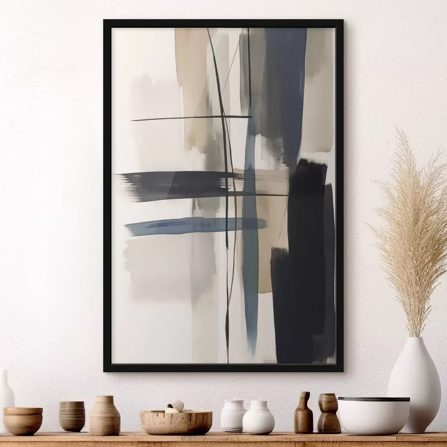 Fototapetai Abstraktaus teptuko potėpio imitacija f46907