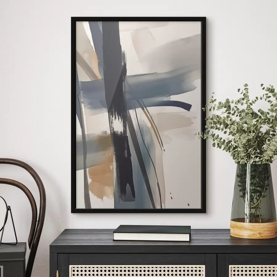 Fototapetai Abstraktaus teptuko potėpio imitacija f46908