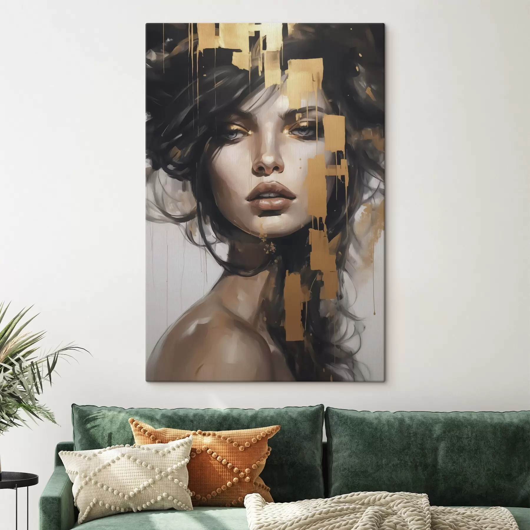 Paveikslėlis Abstraktus merginos portretas s46919