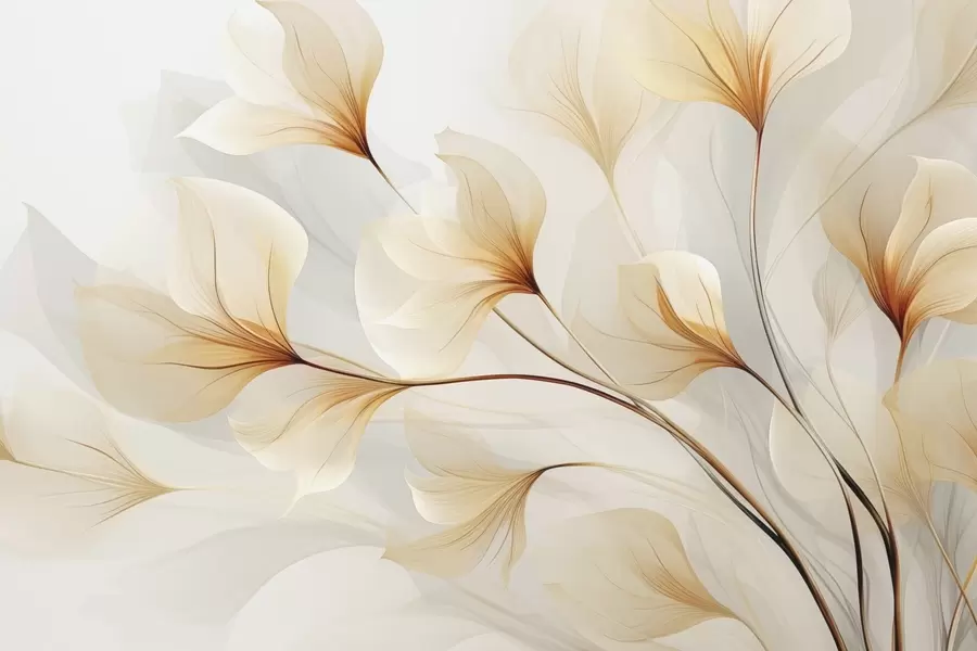 Fototapetai Abstrakčios gėlės w09596