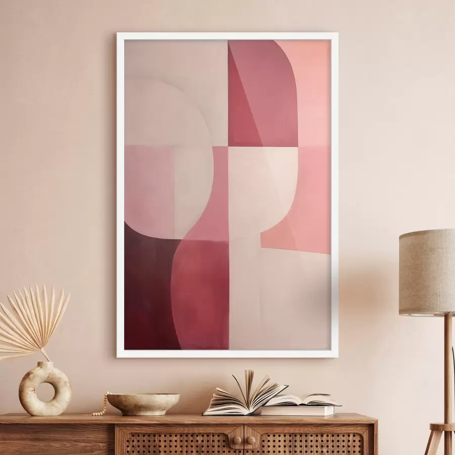 Fototapetai Tekančių formų kompozicija f46989