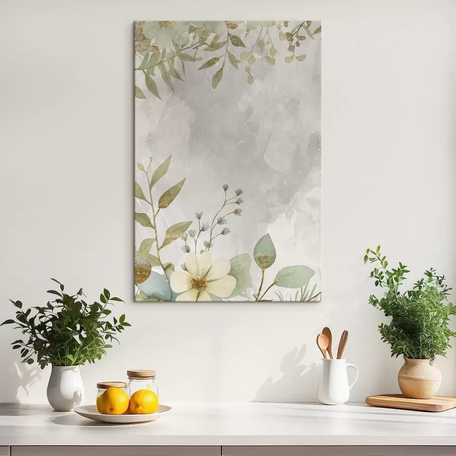 Paveikslėlis Subtilūs augalai šviesiu fonu s46893