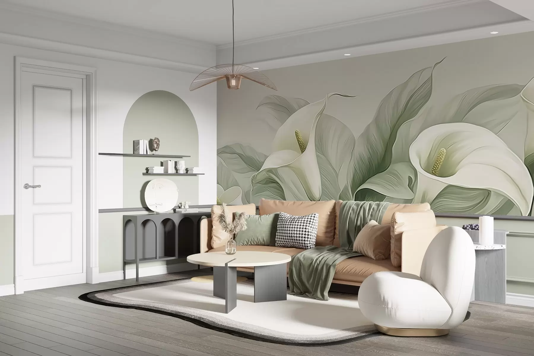 Fototapetai Egzotiškos gėlės w05028