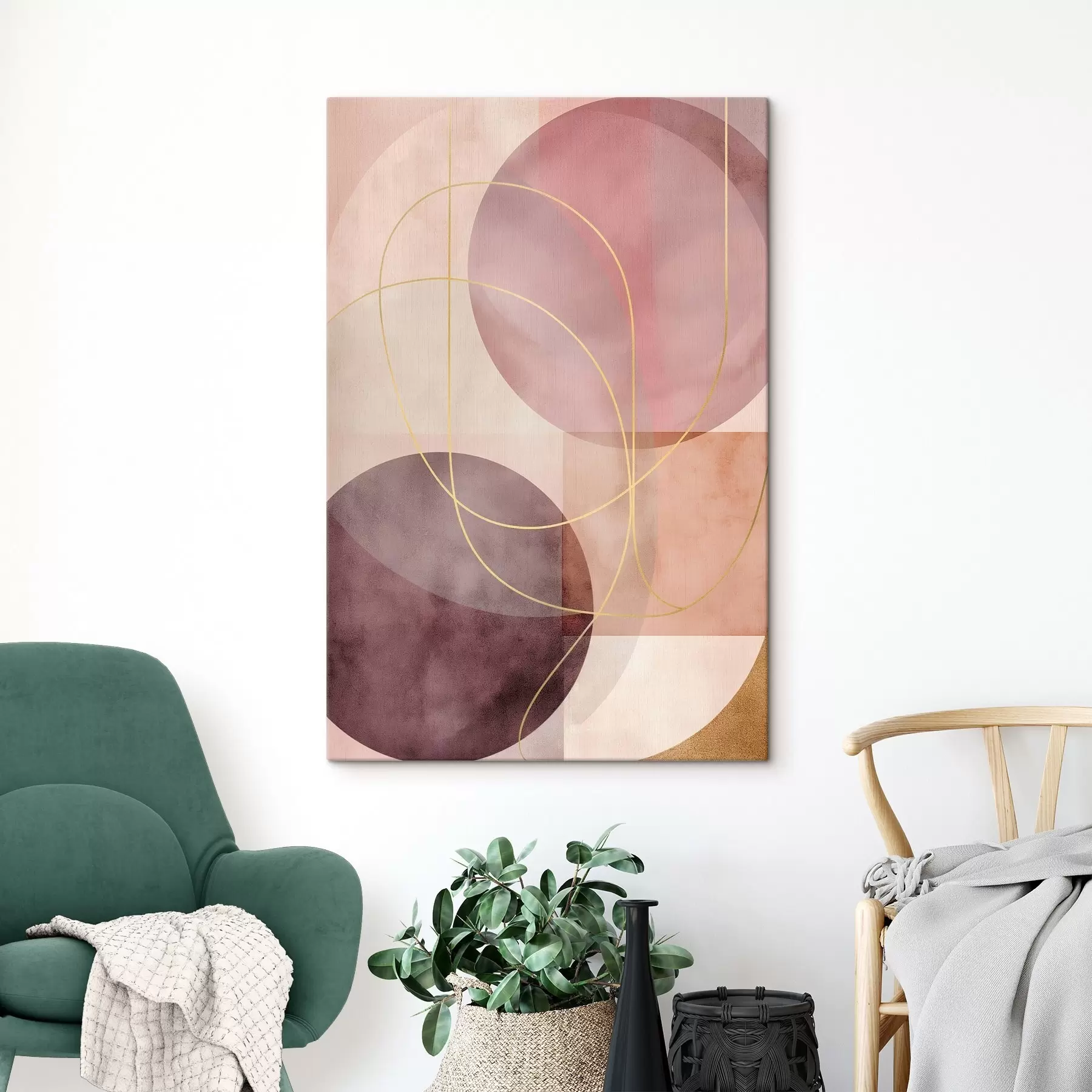 Paveikslėlis Abstraktūs apskritimai s47070