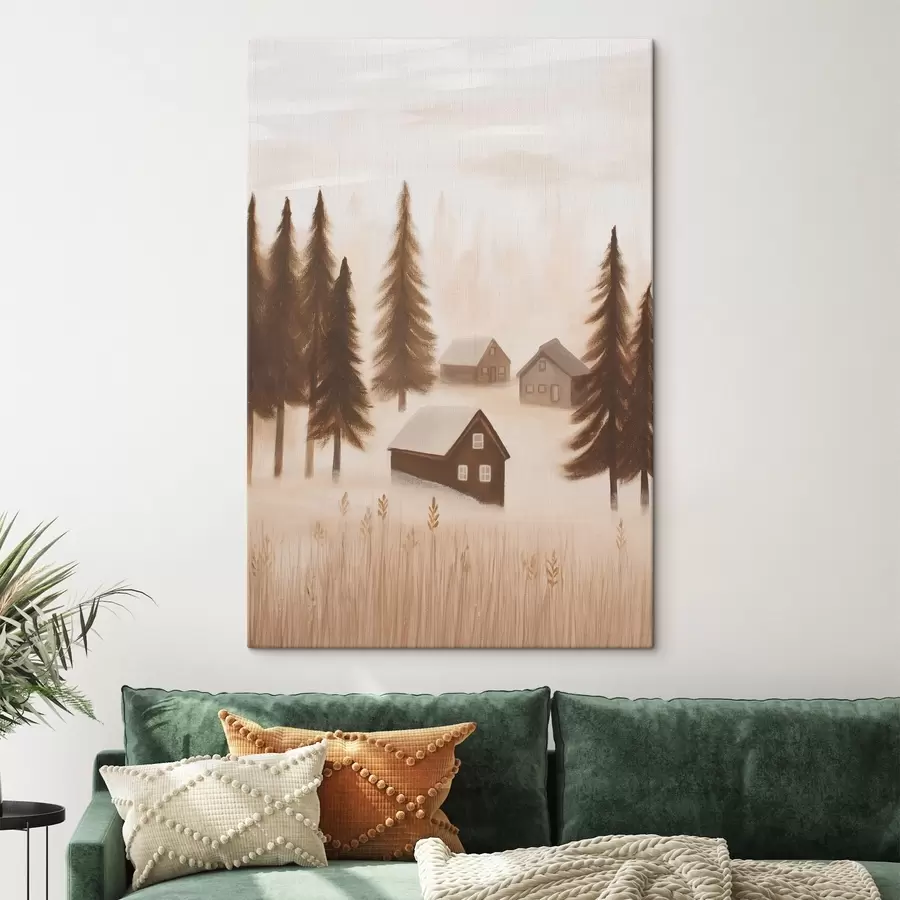 Paveikslėlis Namai miške s47077