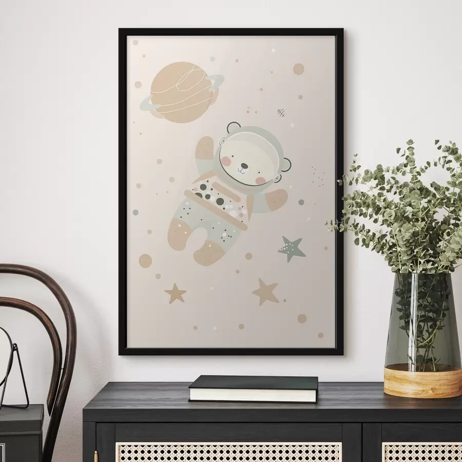 Fototapetai Kosmonautas lokys f47068