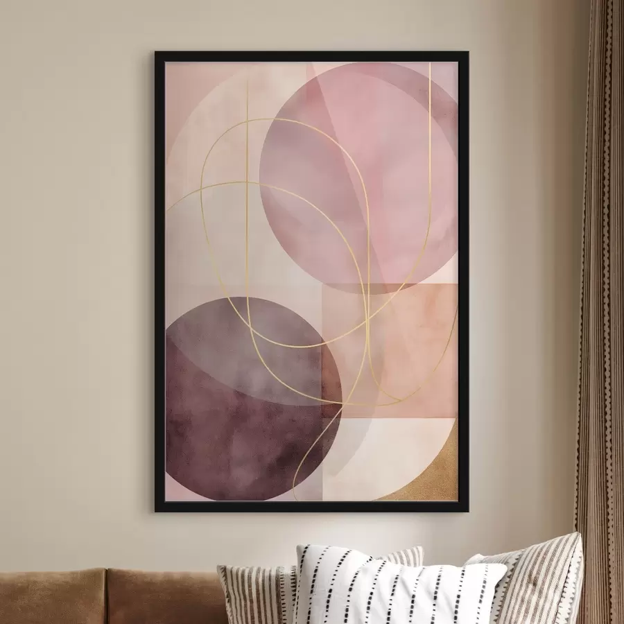 Fototapetai Abstraktūs apskritimai f47070