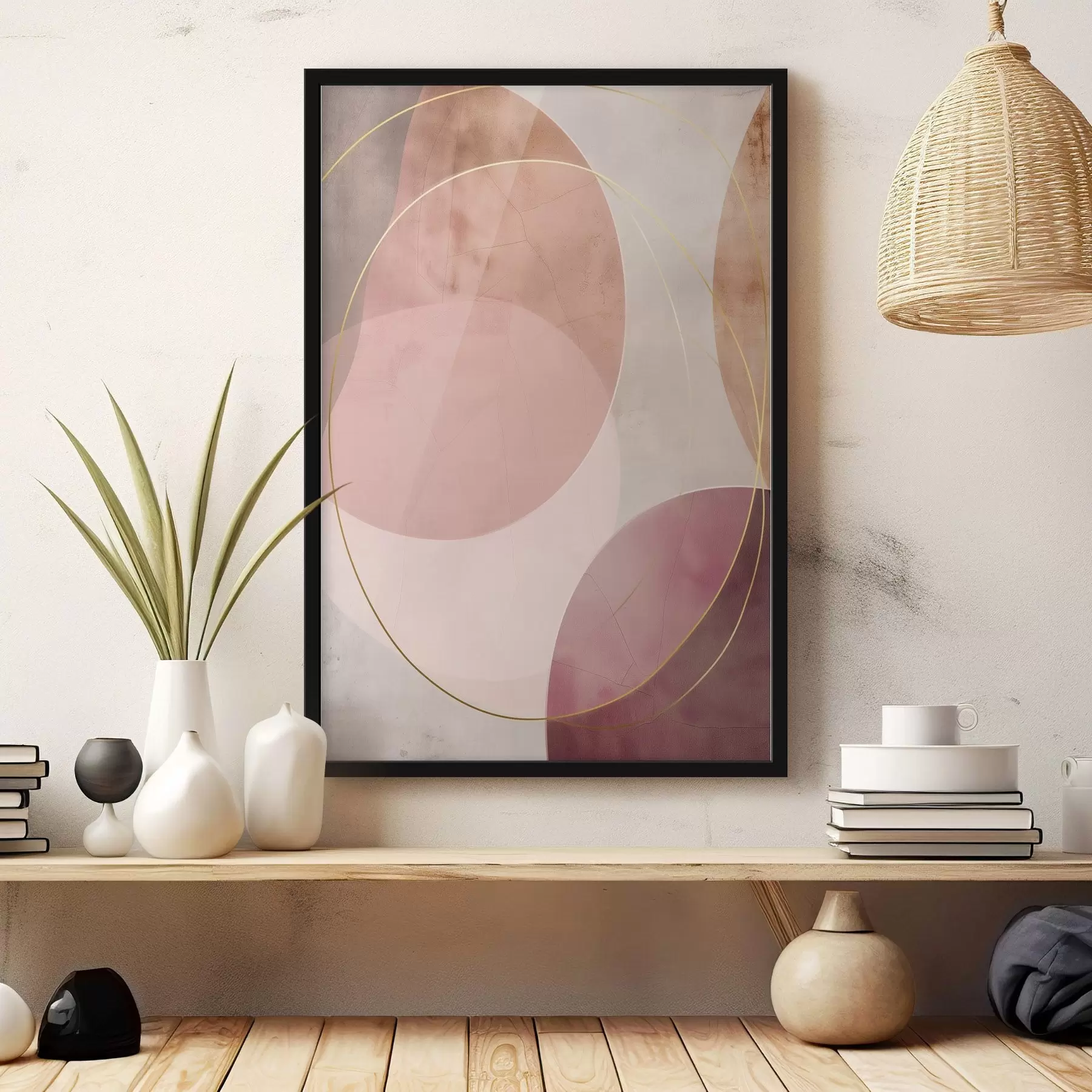 Fototapetai Abstraktūs apskritimai f47071