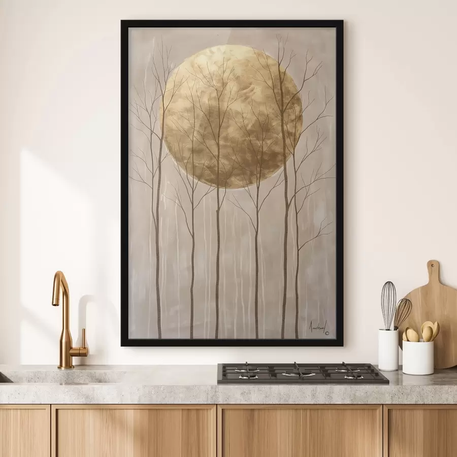 Fototapetai Medžiai ir ratas f47084