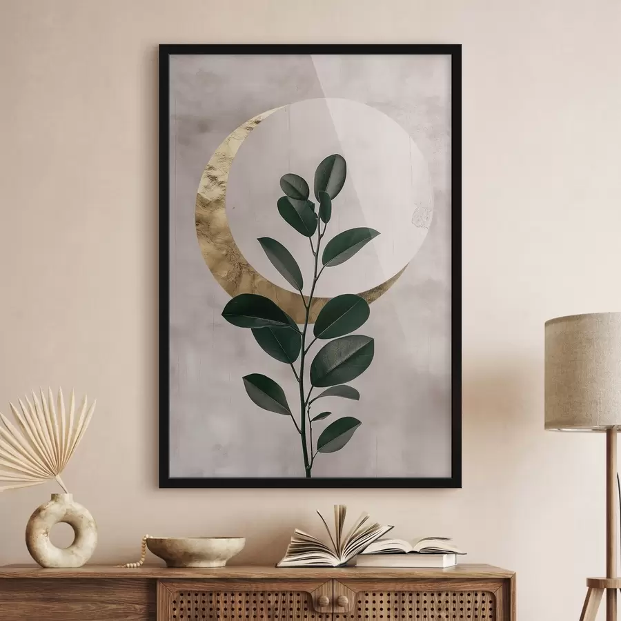 Fototapetai Lapai ir pusė mėnulio f47085