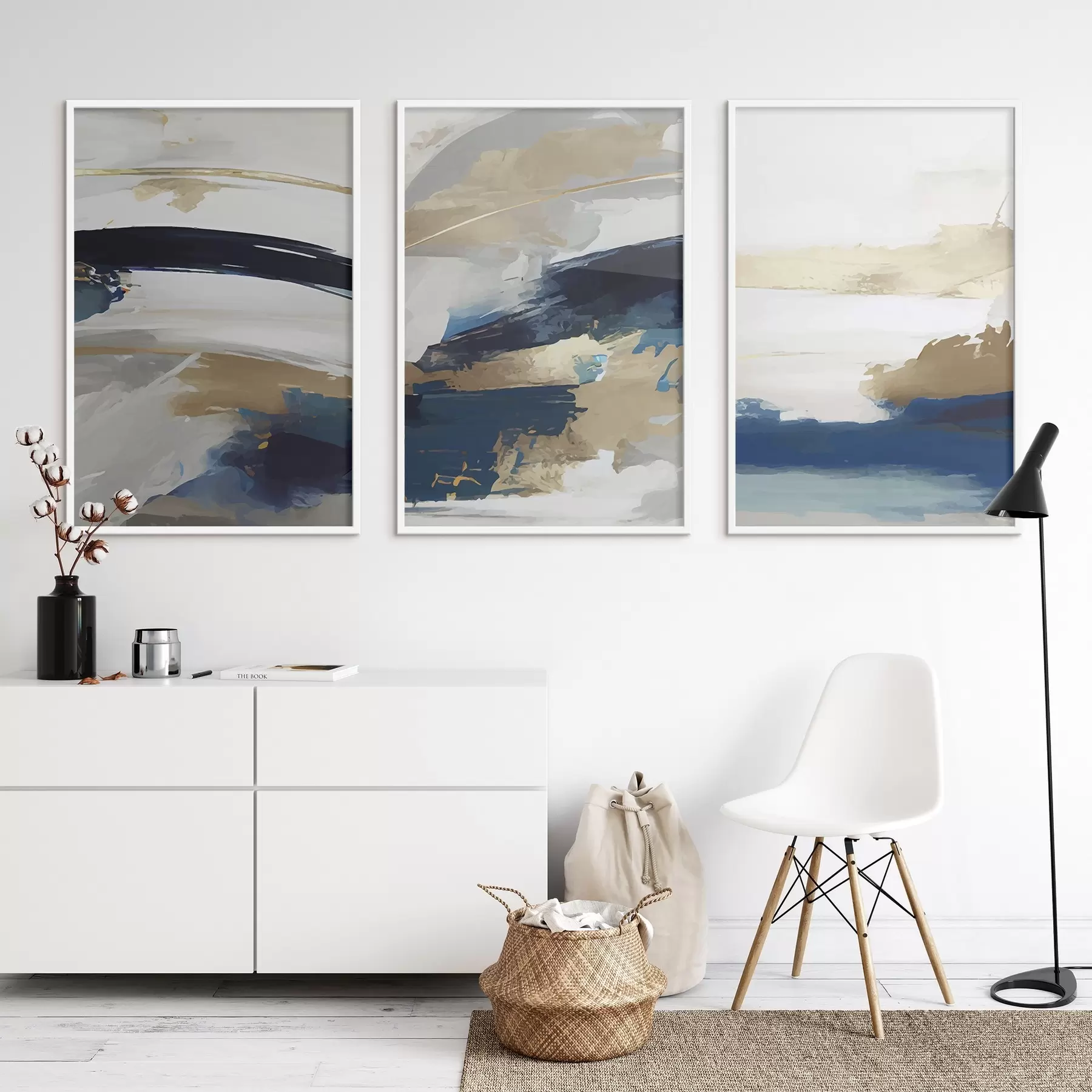 Paveikslėlis Abstrakčios ramybės bangos d00269