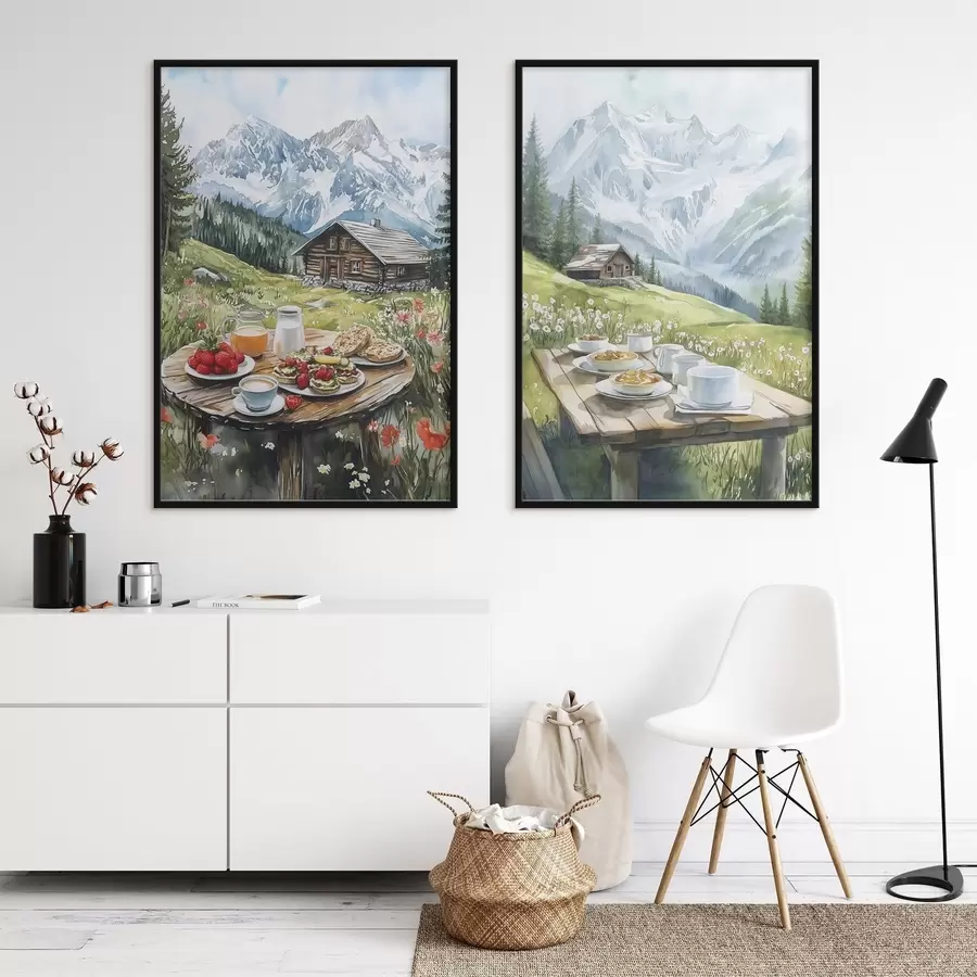 Fototapetai Kalnai ir džiaugsmas d00403