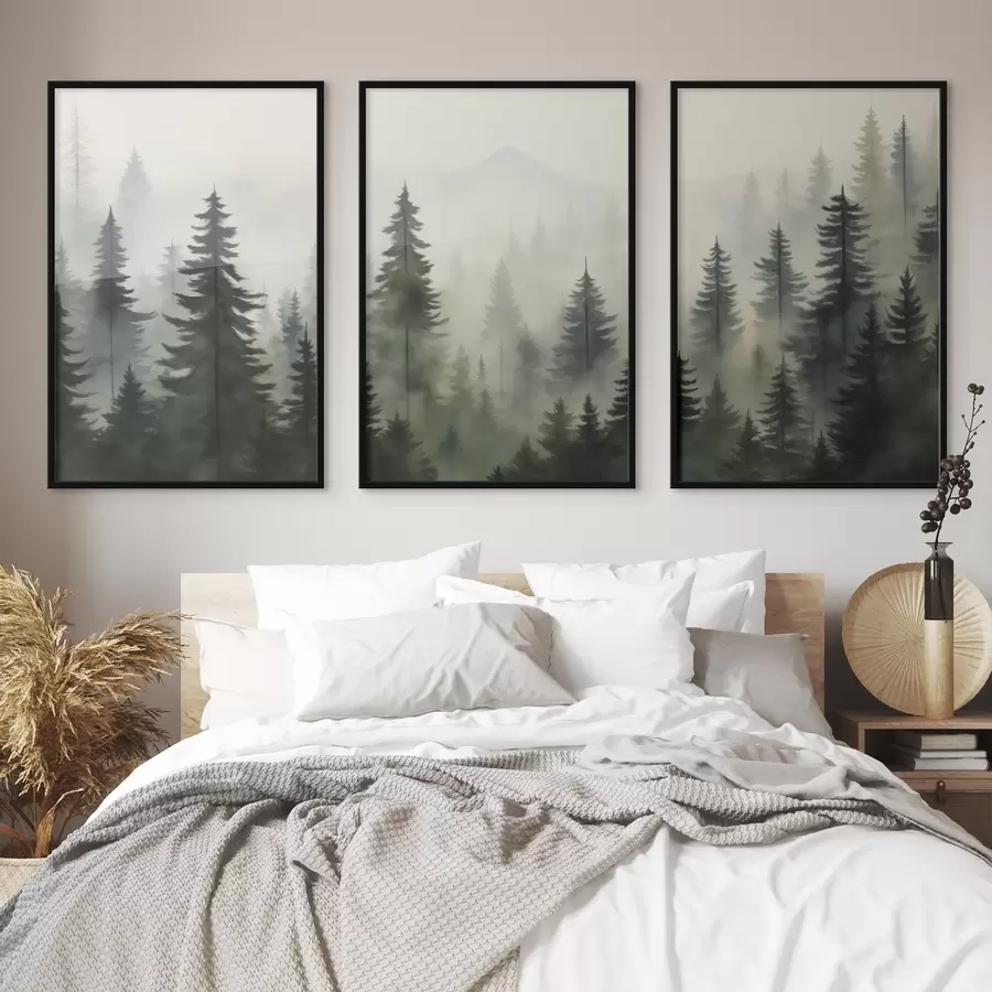 Fototapetai Miško kraštovaizdis d00431