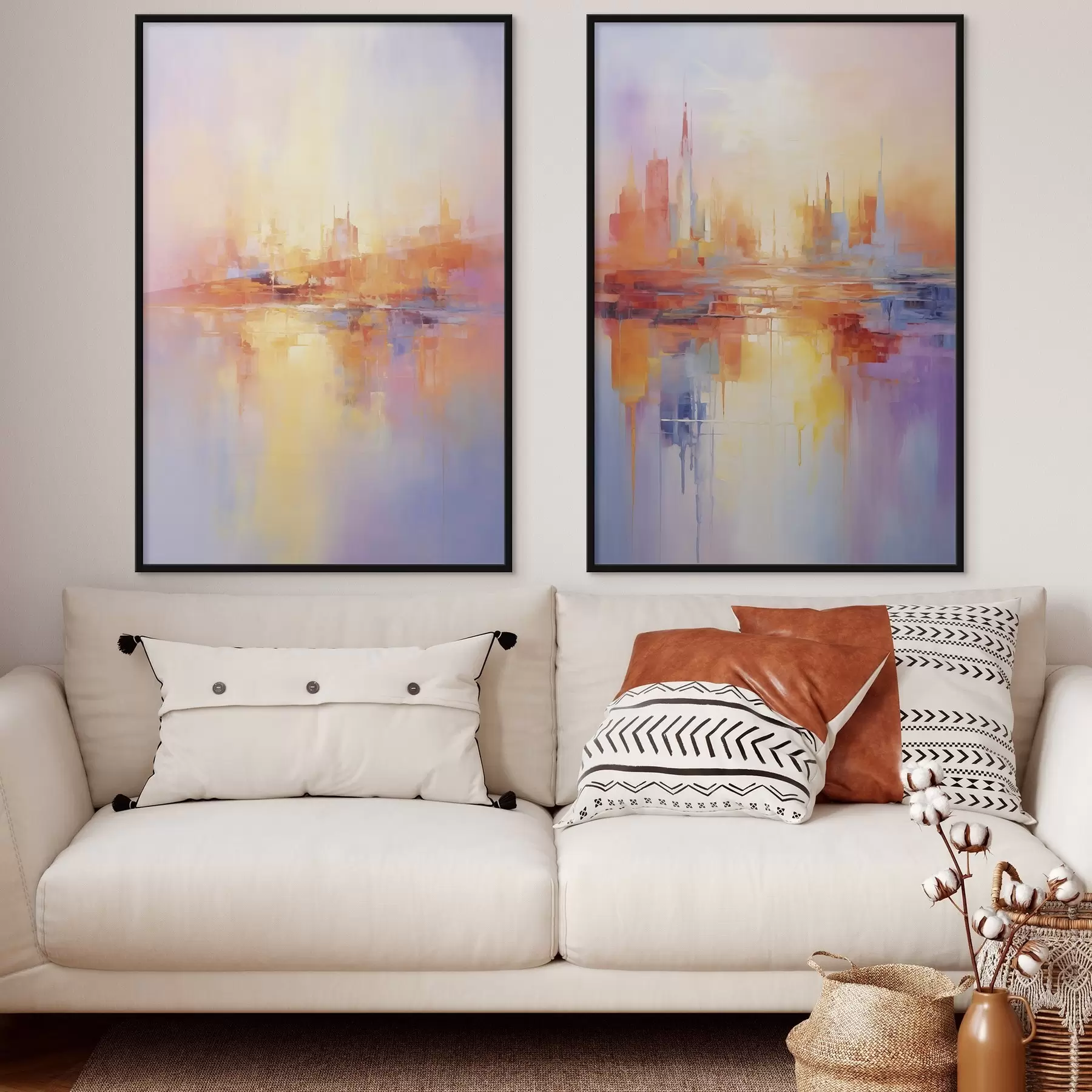 Fototapetai Įvairiaspalviai miestai d00462