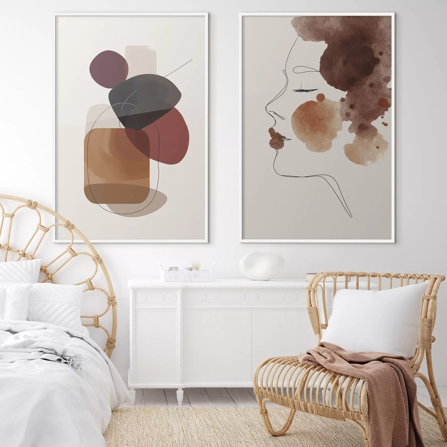 Fototapetai Subtilūs kontūrai d00466