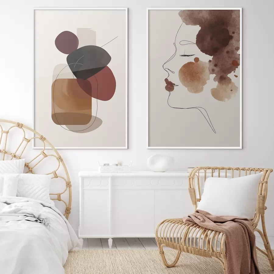 Fototapetai Subtilūs kontūrai d00466