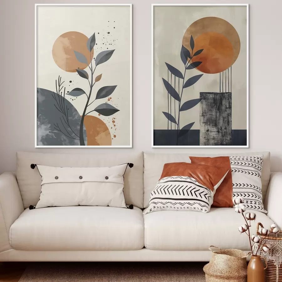 Fototapetai Lapai saulėlydžio metu d00469