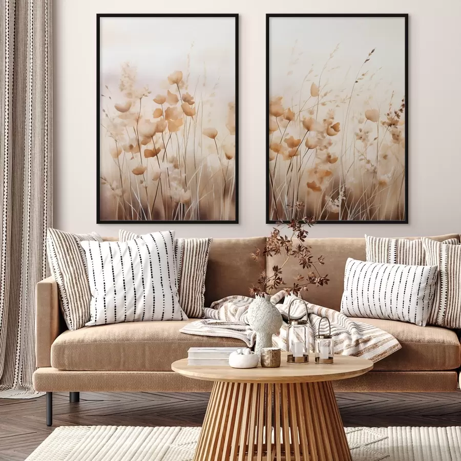 Fototapetai Abstrakčios lauko gėlės d00481