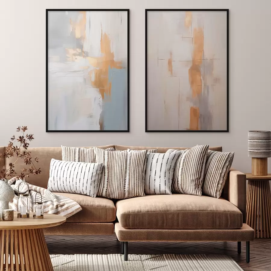 Fototapetai Abstraktūs teptuko potėpiai, imituojantys tapybą d00502