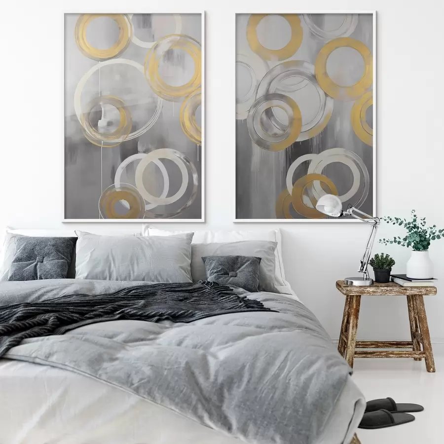 Fototapetai Abstrakcija su apskritimais d00509