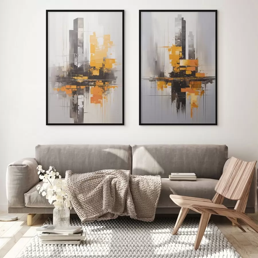 Fototapetai Abstraktūs dangoraižiai d00515